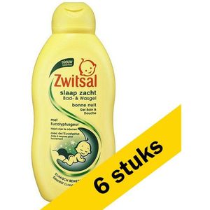 Zwitsal - Bad En Wasgel - Eucalyptus - 6 flessen - 1900 ml