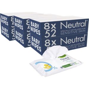 Neutral - Baby Billendoekjes - 48 x 52 = 2496 stuks - 0% Parfum