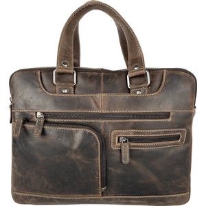 Arrigo Messenger Bag, Bruin (donkerbruin)