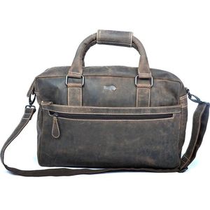 Arrigo Messenger Bag Messenger Bag Messenger Bag, bruin (Donkerbruin), 41x30x14 cm (B x H x T)