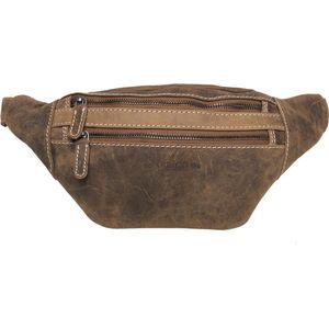 Heuptas Heuptasje Fanny Pack Buideltasje Festival Tasje - Buffelleer - Cognac