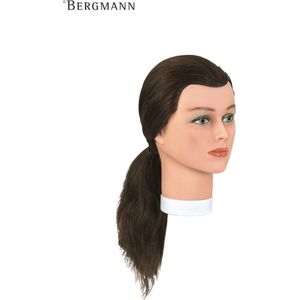 Bergmann - Oefenhoofd - Lichtbruin - 100% Echt Haar