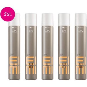 5x Wella EIMI Super Set Haarlak 500ml