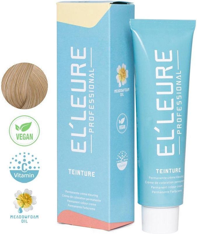 Elleure Haarverf - Teinture 10.0 extra lichtblond - 100 ml