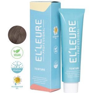 Elleure Haarverf - Teinture 6.1 donker asblond - 100 ml