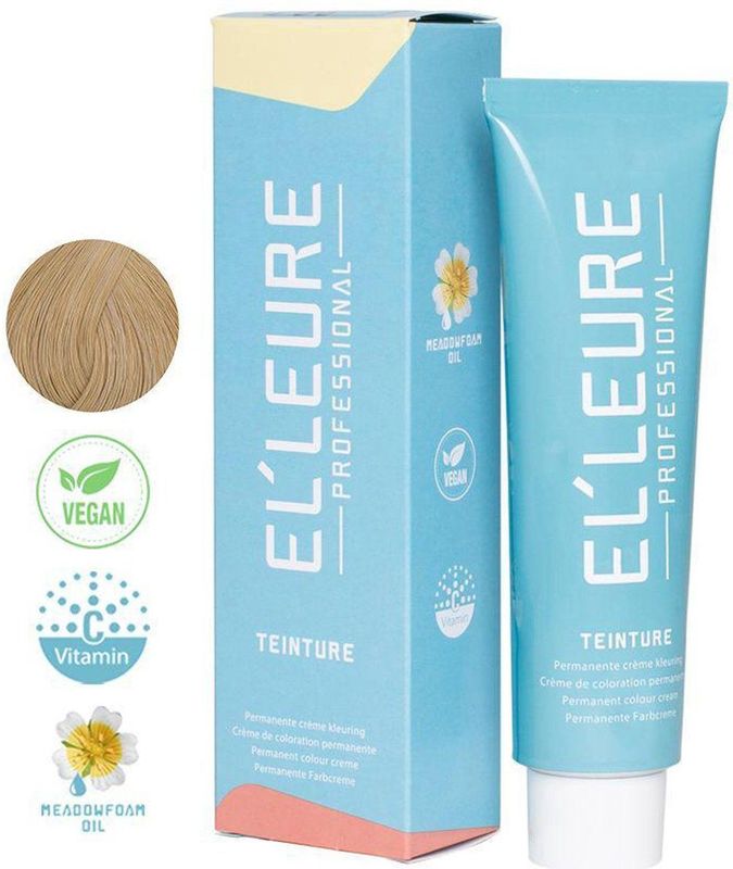 Elleure Haarverf - Teinture 9.2 zeer licht parelblond - 100 ml