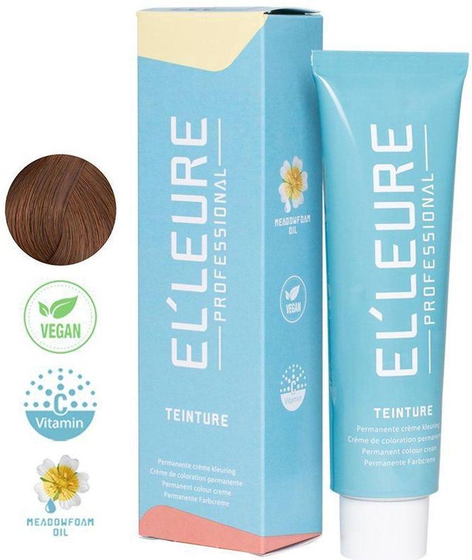 Elleure Haarverf - Teinture 6.4 donker koperblond - 100 ml