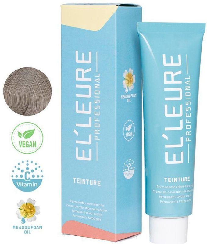 Elleure Haarverf - Teinture 100.1 zeer licht asblond - 100 ml