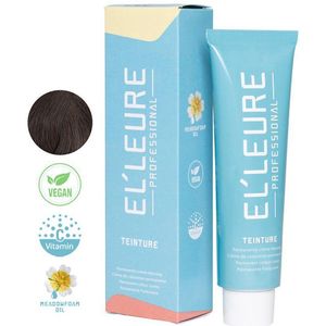 Elleure Haarverf - Teinture 5.8 lichtbruin intensief chocolade - 100 ml
