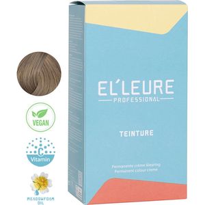 Elleure - Teinture Single Use - Haarkleuring - Licht Asblond - Vegan