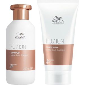 Wella Fusion Intense Repair Shampoo 250ml + Conditioner 200ml