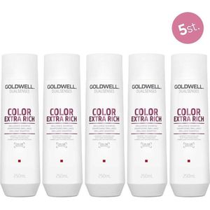 5x Goldwell Dualsenses Color Extra Rich Brilliance Shampoo 250ml