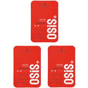 5X Schwarzkopf Osis Mess Up Paste 100ml