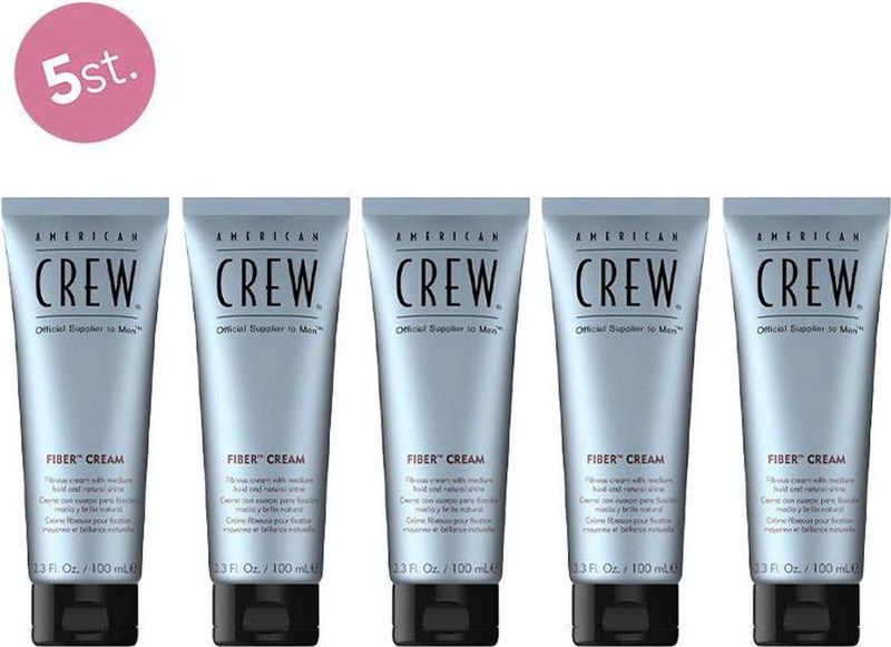 5x American Crew Fiber Cream 100ml