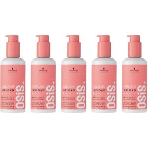 5x Schwarzkopf Osis Upload Styling Creme 200ml