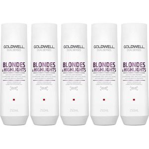 15x Goldwell Dualsenses Blondes & Highlights Anti-Yellow Shampoo 250ml
