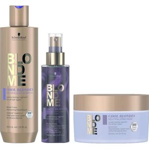 Schwarzkopf - BlondMe Cool Blondes - Haarpakket - Blond