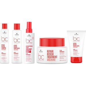 Beschadigd haar pakket Schwarzkopf BC Repair Rescue