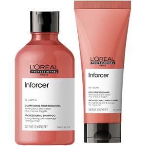 L'Oréal Serie Expert Inforcer Shampoo 300ml + Conditioner 200ml