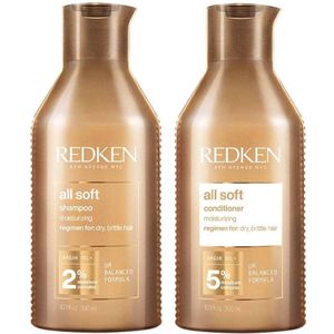 Redken All Soft Shampoo 300 ml + Conditioner 300 ml