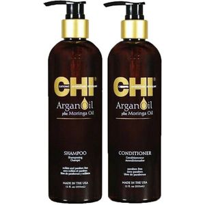 CHI Argan Oil Shampoo 340ml + Conditioner 340ml