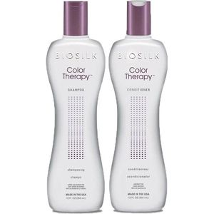 Biosilk Color Therapy Shampoo 355ml + Conditioner 355ml