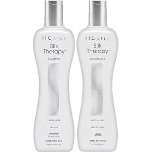 Biosilk Silk Therapy Shampoo 355ml + Conditioner 355ml