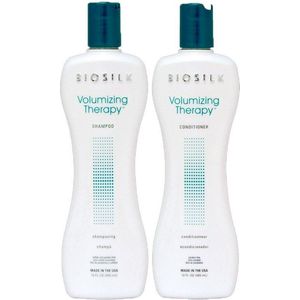 Biosilk Volumizing Therapy Shampoo 355ml + Conditioner 355ml