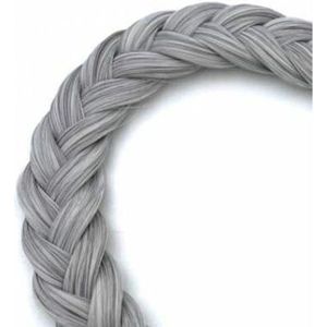 HairOlicious - Balanced Braid - Haarband - Silver