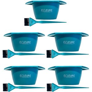 5x Elleure Verfbakje en Verfkwast normaal