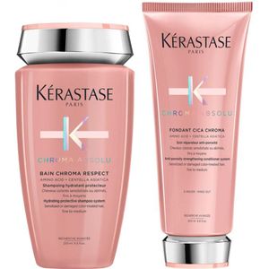 Kerastase Chroma Absolu Bain Chroma Respect 250ml + Fondant Cica Chroma 200ml