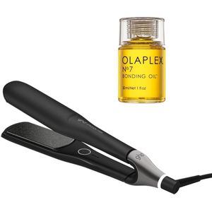 ghd Chronos Max Styler Black + Olaplex No.7 Bonding Oil 30ml