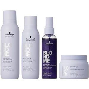 Schwarzkopf BlondMe Bond Repair Purple Pakket