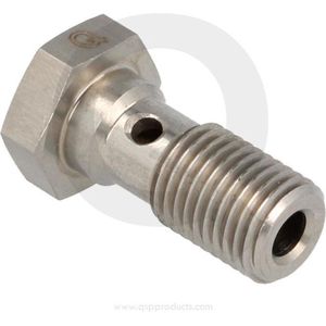 RVS banjobout 25 mm lang D03