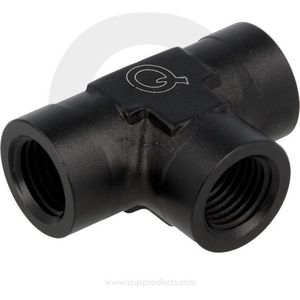 Aluminium koppel t-stuk female 3/4 NPT