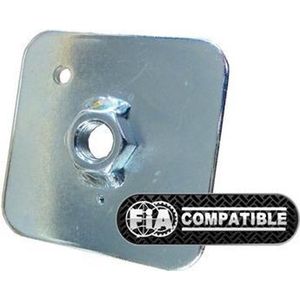 QSP Wielmoeren Plat Zilver M12x1.25