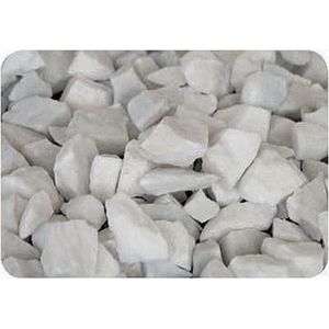 White Split Groot - Siersplit - Gravel - 30-40mm - Wit - 10kg