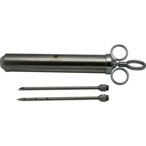 4cookz® BBQ Marinadeinjector RVS 120ml inclusief 2 naalden