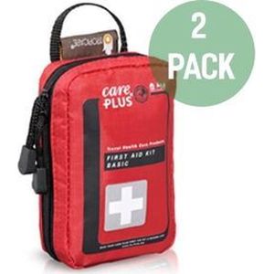 2x EHBO Kit voor op reis - Care Plus - Basic - Twopack