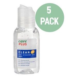 5x reinigende handgel - Care Plus Pro Hygiene handgel - 30 ml