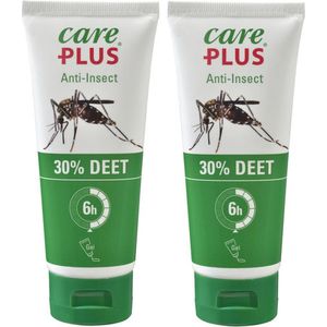 2x Care Plus Anti-Insect Deet 30% Gel - 75 ml