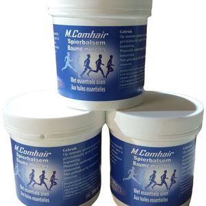 M.Comhair - Spierbalsem - 200 ml - Behandeling van Gewrichtspijn en Spierpijnen - Vitaliserend en Verfrissend Effect