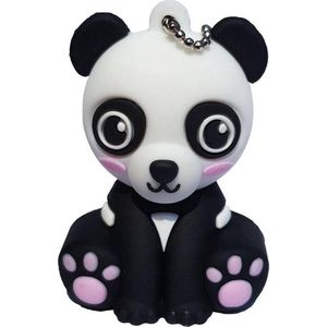 Ulticool Panda USB Stick 16 GB – Origineel verjaardag cadeau idee voor vrouwen, vriendin, tiener meisjes of panda liefhebbers – zwart / wit / roze - Schoencadeautjes Sinterklaas voor Grote Kinderen - Kerstpakket - Grappige Gadgets - Jongen