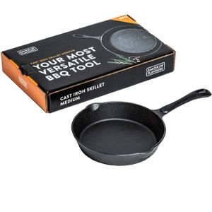 Gietijzeren skillet pan Smokin' Flavours