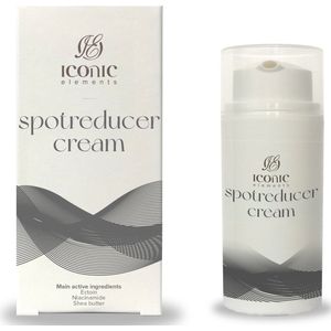 Iconic Elements Spotreducer Cream - dagcrème - vitamine B3 - ectoïne - hydraterend - pigmentreducerend - herstellend - ontwikkeld door dermatoloog - 30ml