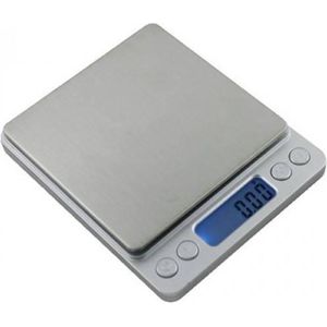 Junai - Tafelweegschaal - Wit - Kunststof - Maximum Gewicht 500 Gram