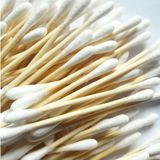 Wattenstokjes hout 100 stuks karton doosje