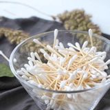 Wattenstaafjes - Hout - 100 Stuks