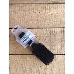 Haarborstel - Zwart - 18 cm - Hoogwaardig Kunststof