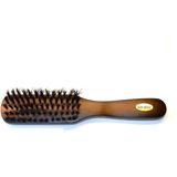 Haarborstel - Smal - Harde Gemixte Haren - Bruin Hout